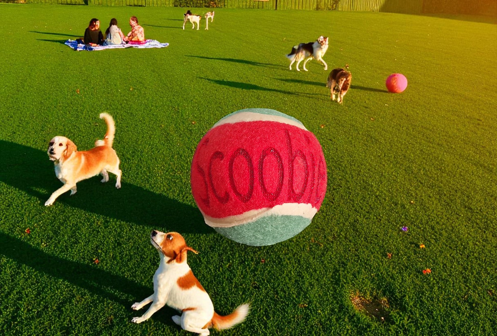Personalised Dog Tennis Ball Gift – Custom Name, Unique Pet Present, Cheeky Twist Dog Toy
