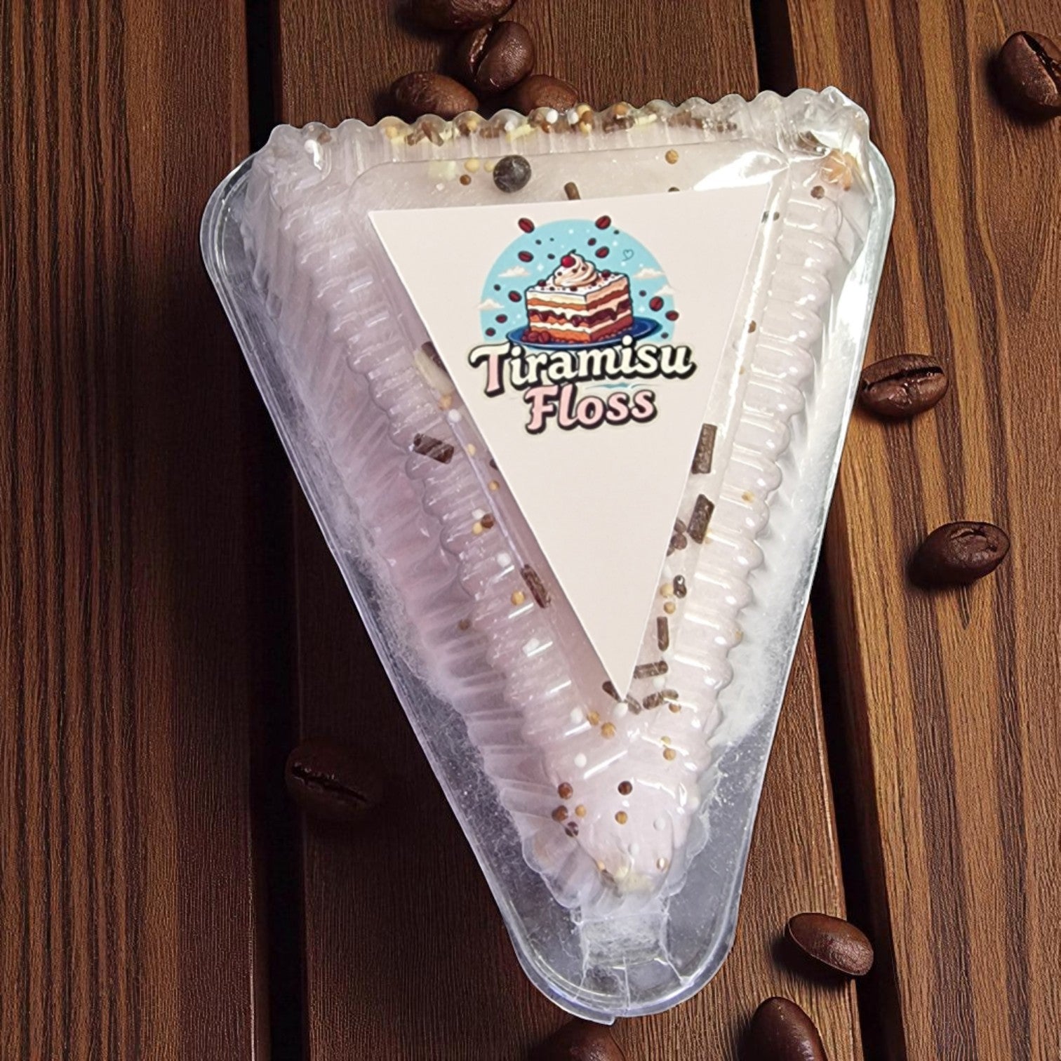 Tiramisu Floss Cake