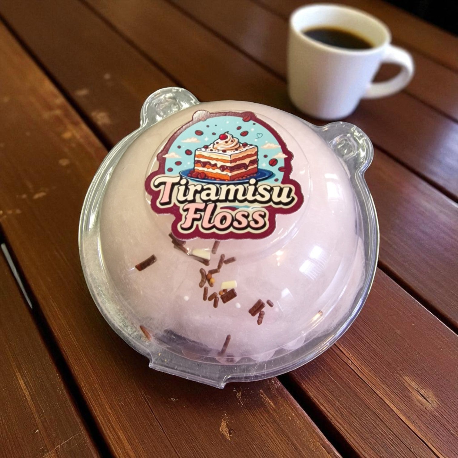 Tiramisu Floss Cake