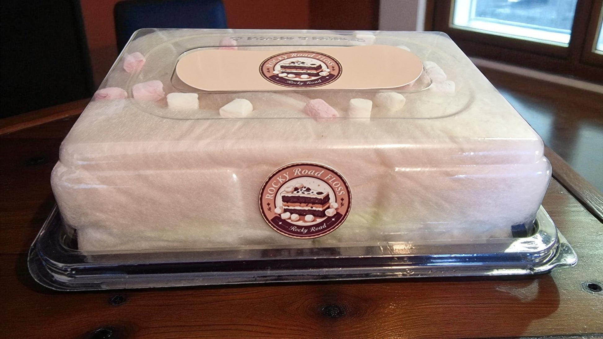 Rocky Road Candy Floss Cake / Tray Bake