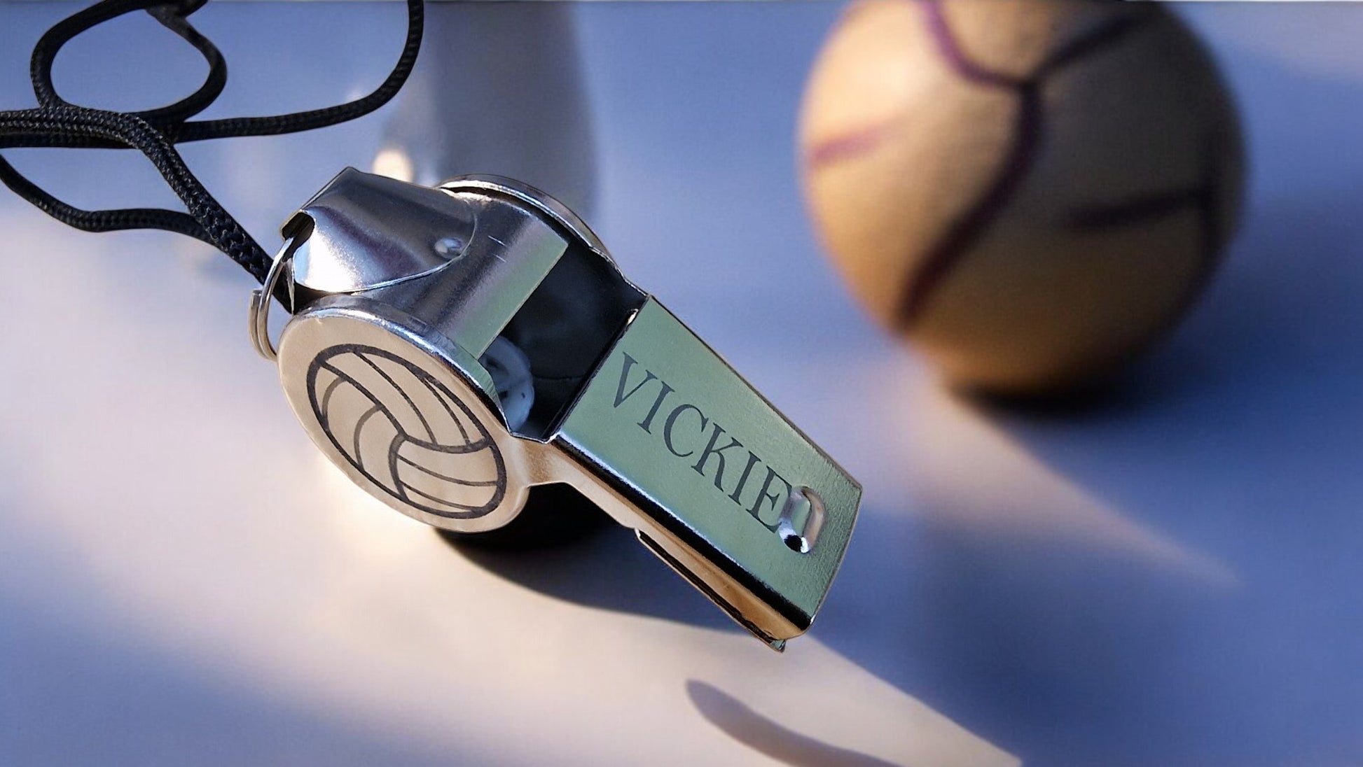 Personalised Sports Whistle – Custom Engraving & Gift Box (Netball, Basketball, Any Sport)
