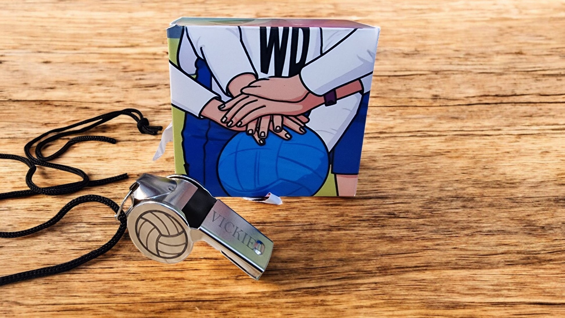 Personalised Sports Whistle – Custom Engraving & Gift Box (Netball, Basketball, Any Sport)