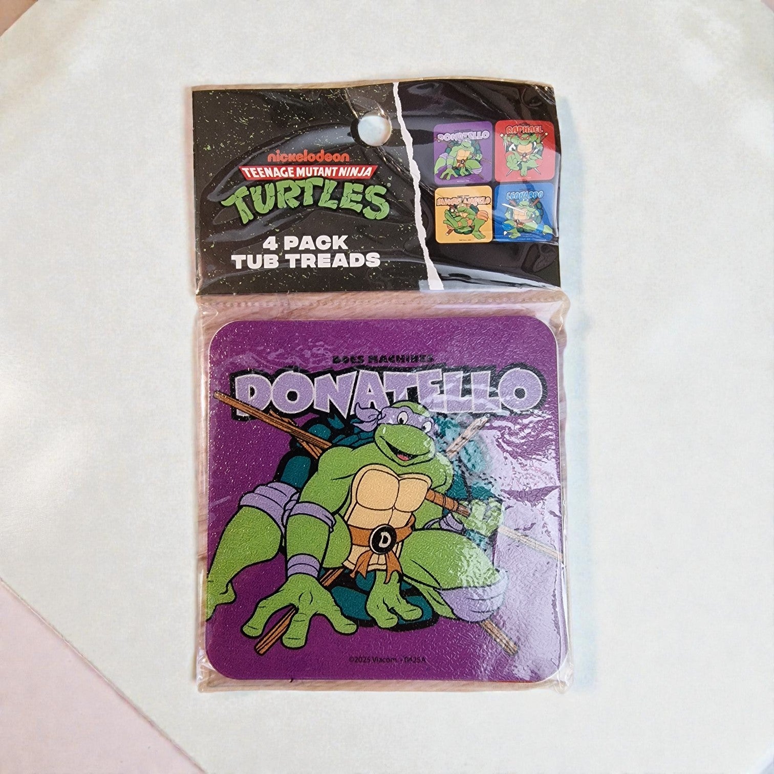 Packaged product with Teenage Mutant Ninja Turtles design on a white background