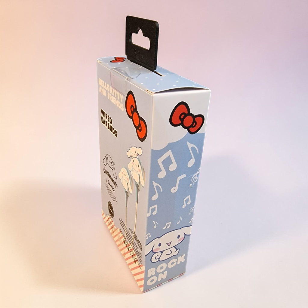 Hello Kitty and Friends Cinnamoroll Wired Earbuds with Built-In Microphone