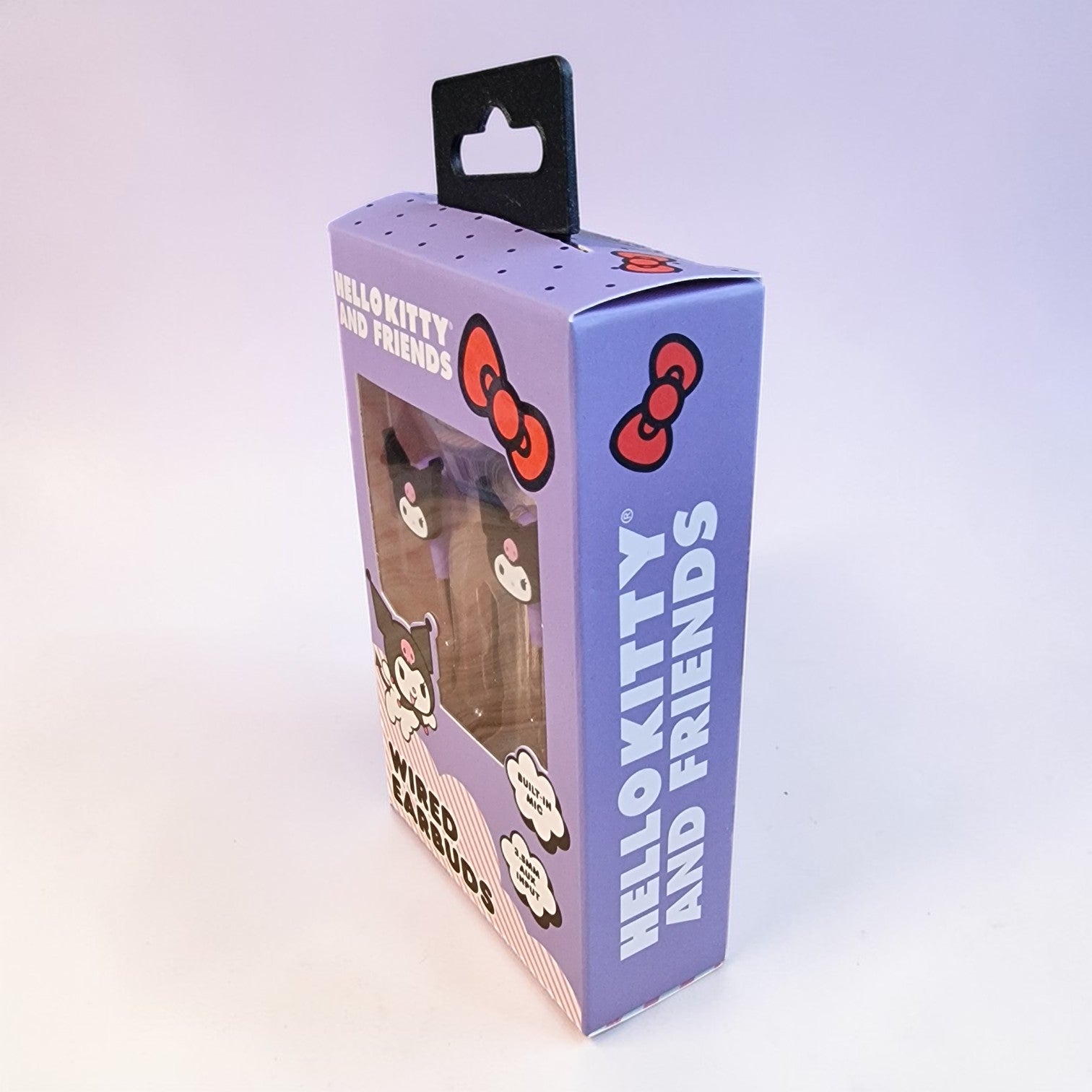 Hello Kitty and Friends Kuromi Wired Earbuds with Built-In Microphone