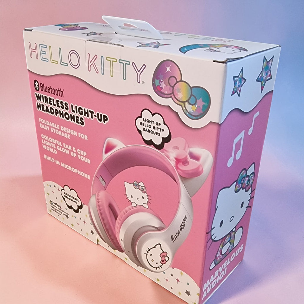 Hello Kitty Wireless Light-Up Headphones