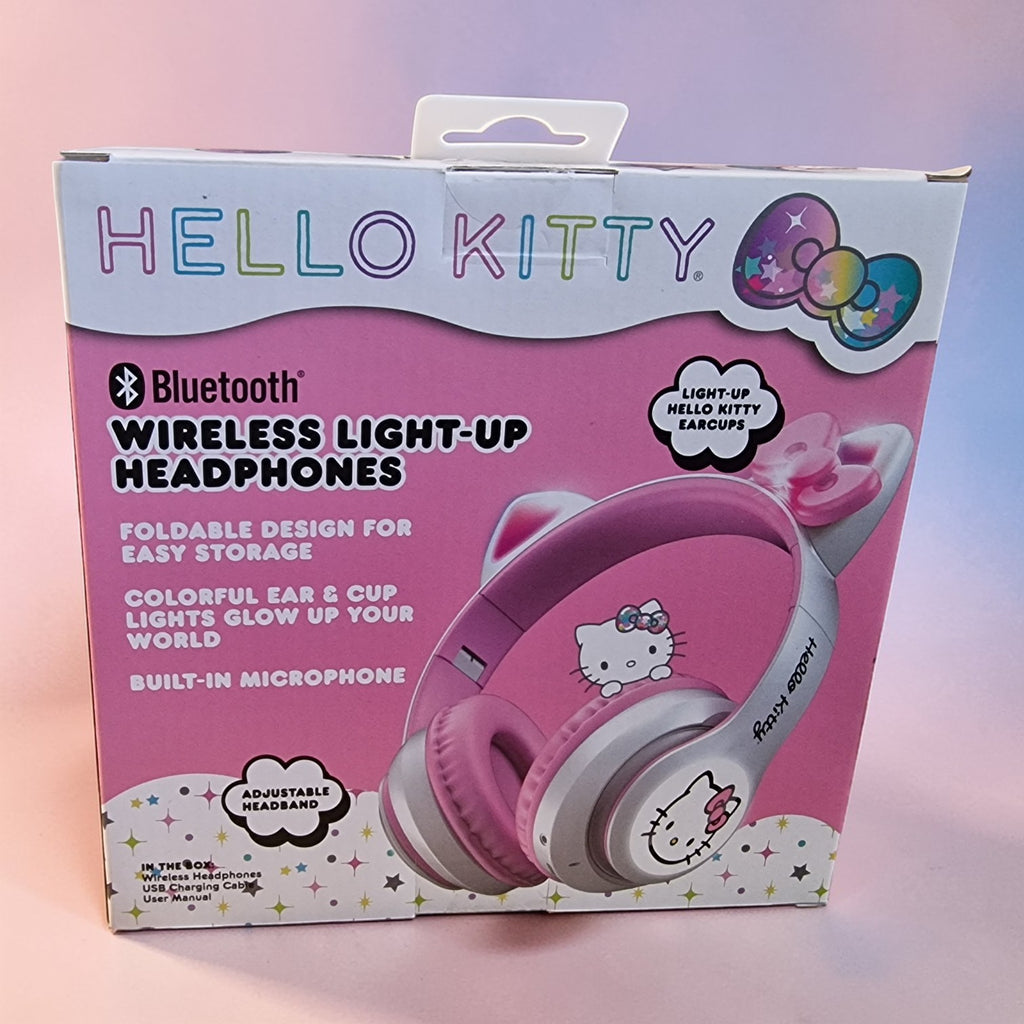 Hello Kitty Wireless Light-Up Headphones