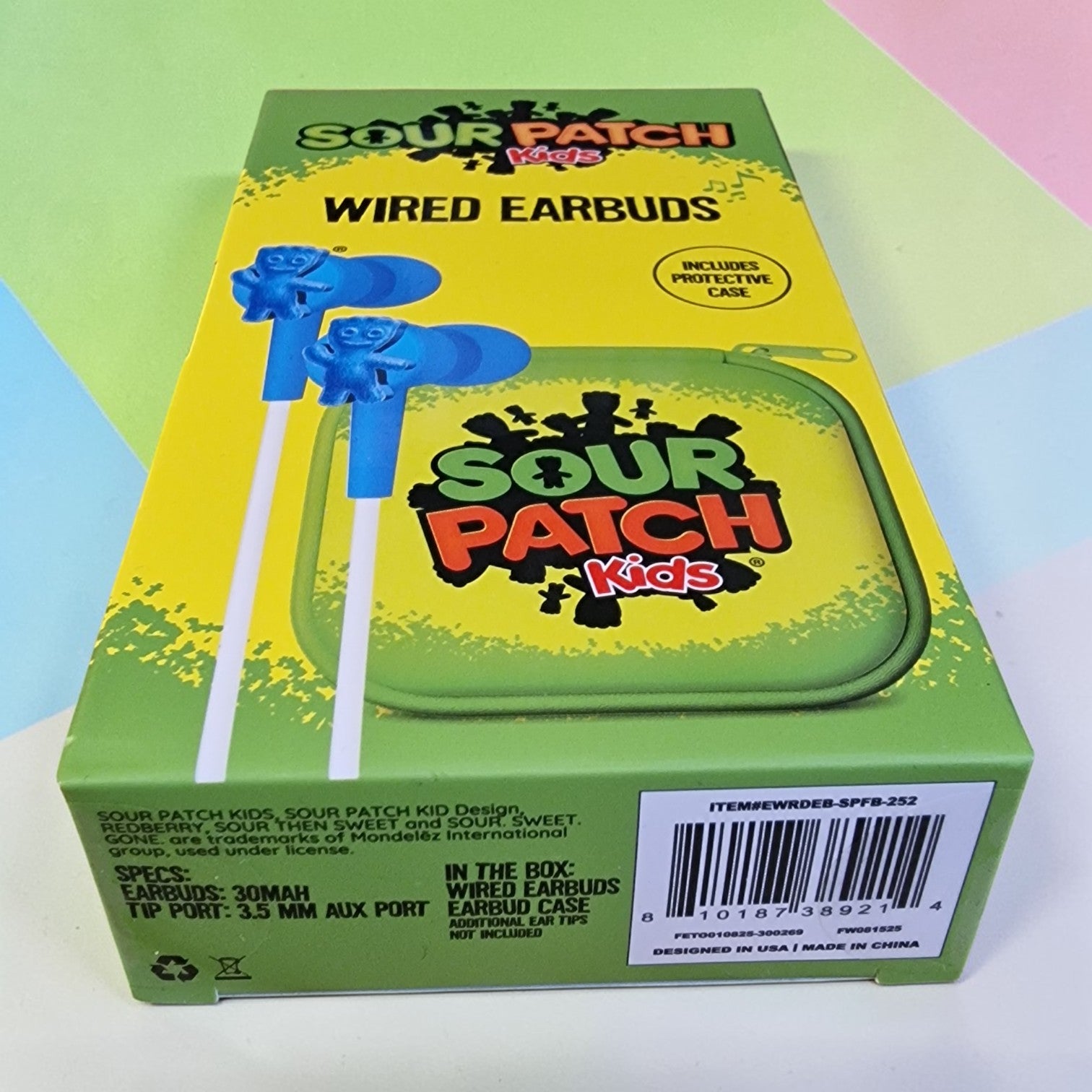 Sour Patch Kids Wired Earbuds