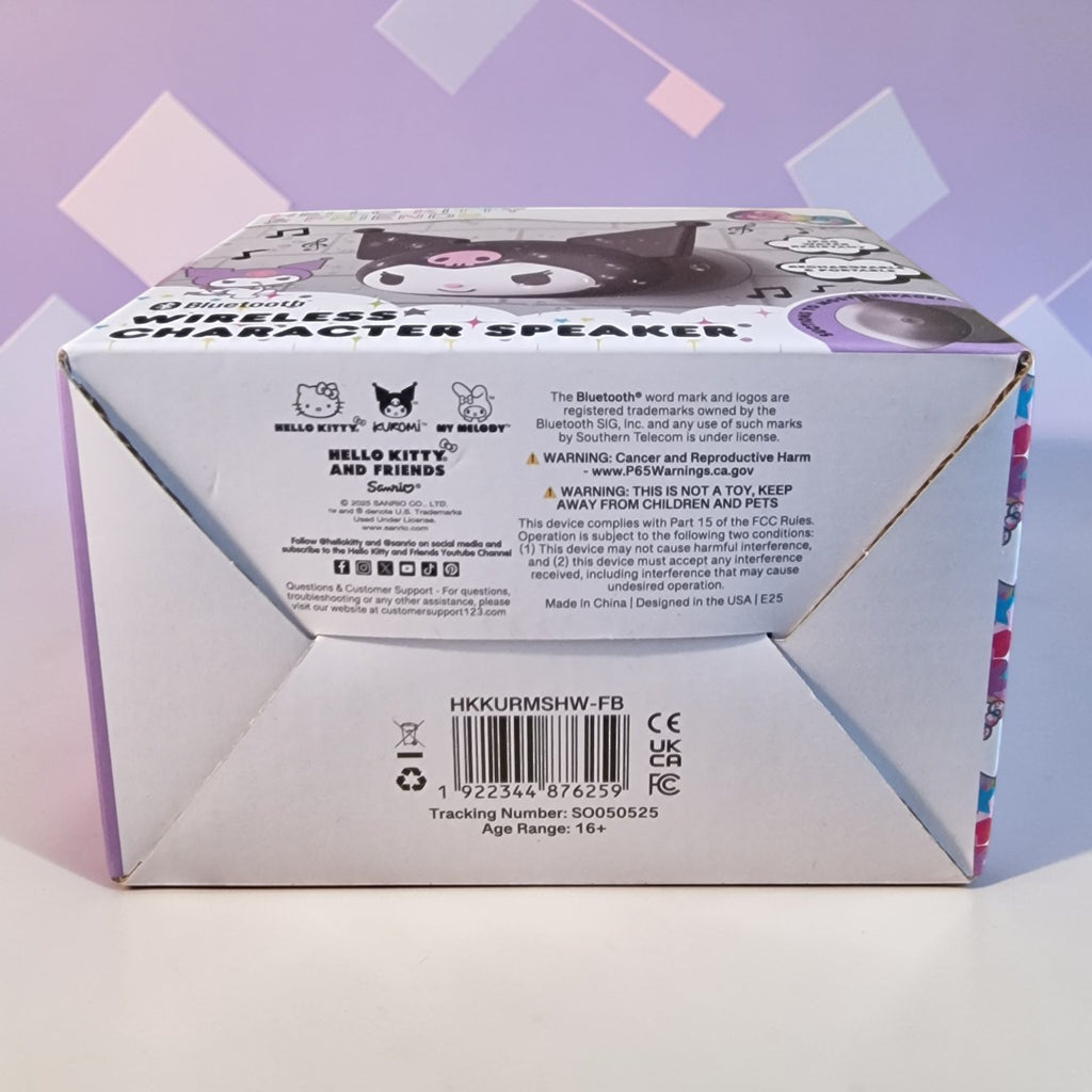 Hello Kitty & Friends Kuromi Wireless Bluetooth Speaker