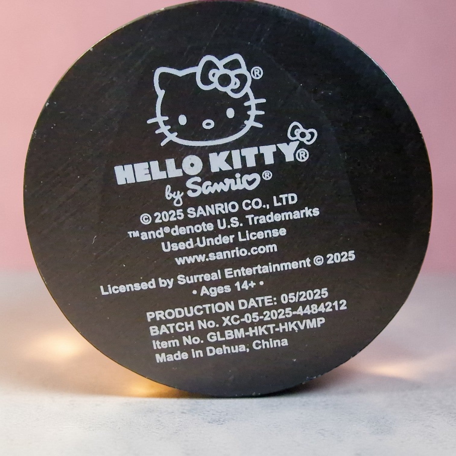 Hello Kitty Mini Snow Globe – Halloween Bat Edition,Limited Edition USA Import, Collectible,