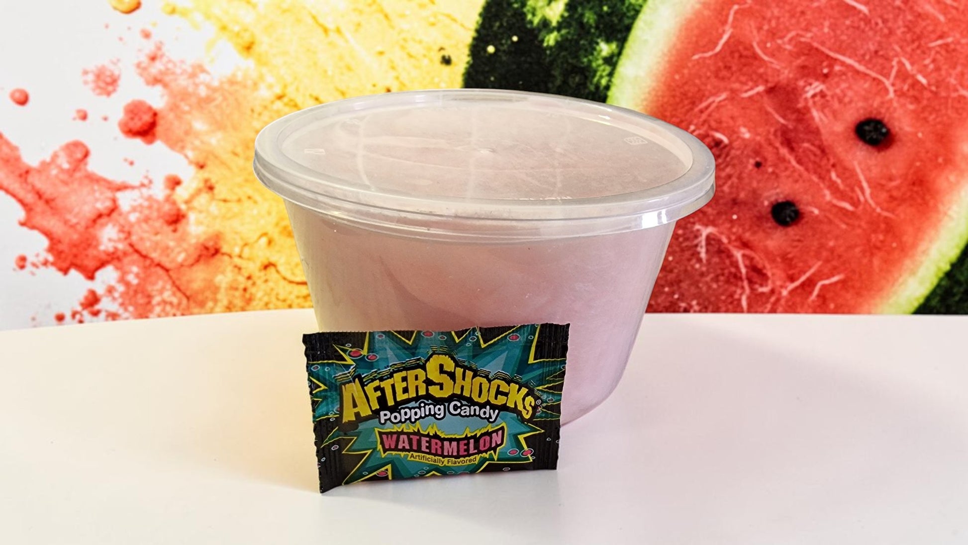Aftershock Popping Candy Floss Cake Gift