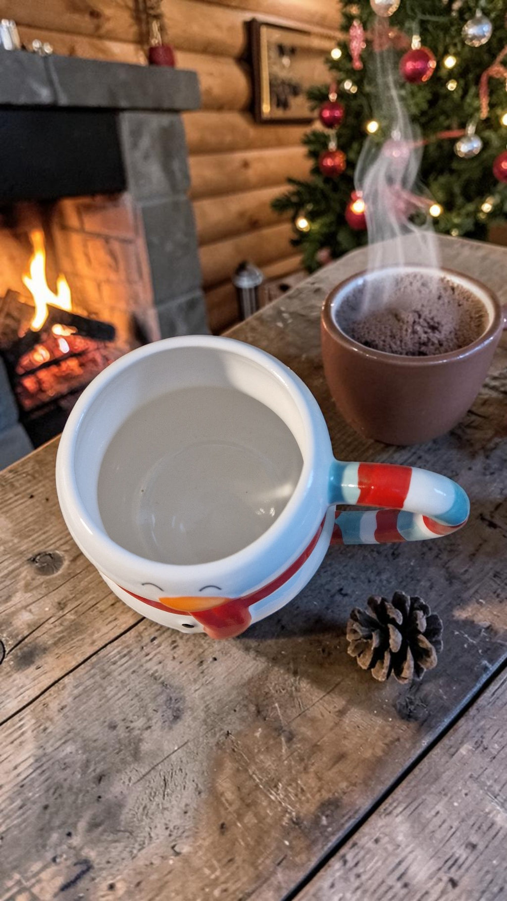 Snowman Christmas Mug | Novelty Ceramic Cup | Secret Santa & Stocking Filler Gift