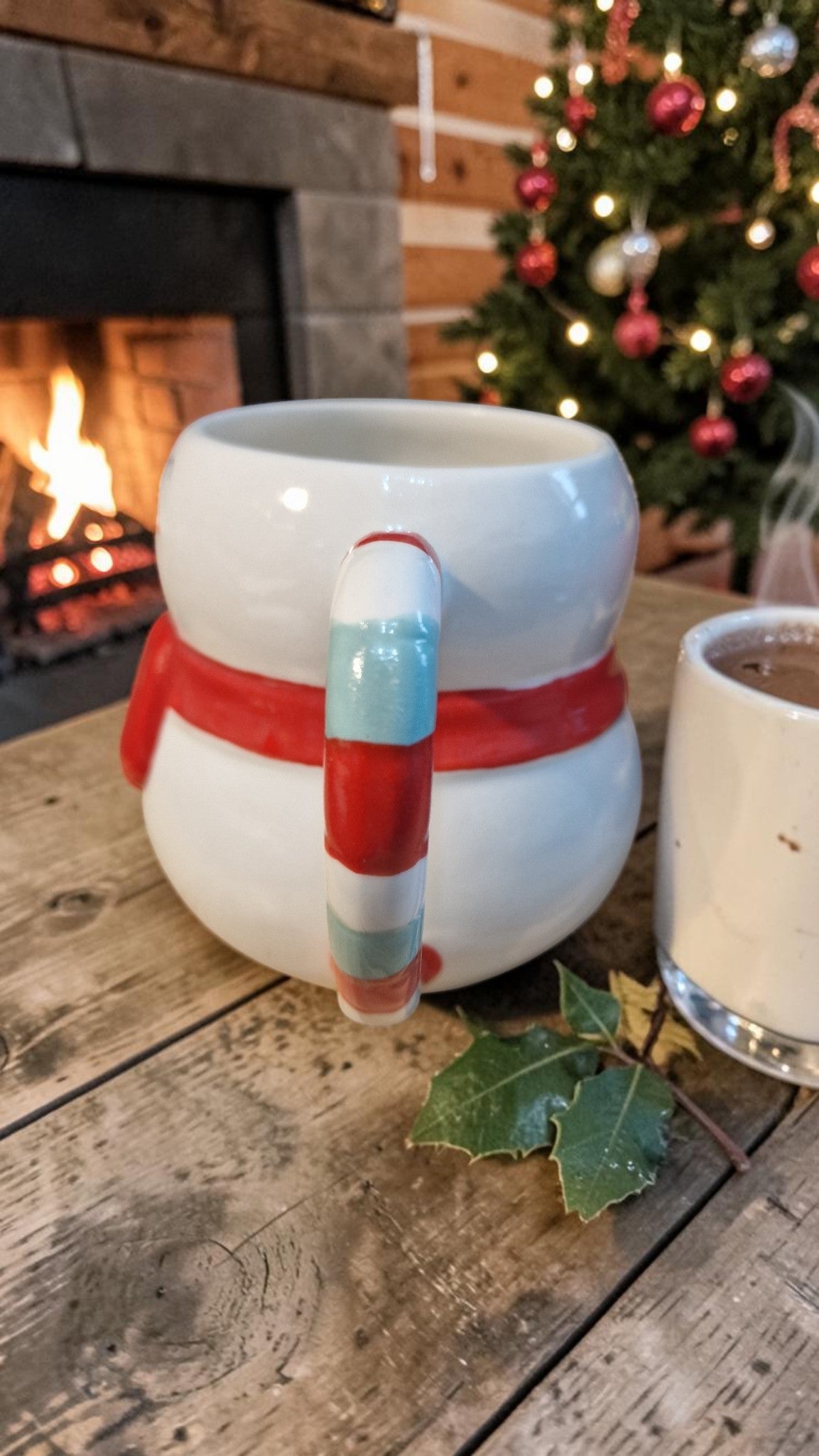 Snowman Christmas Mug | Novelty Ceramic Cup | Secret Santa & Stocking Filler Gift