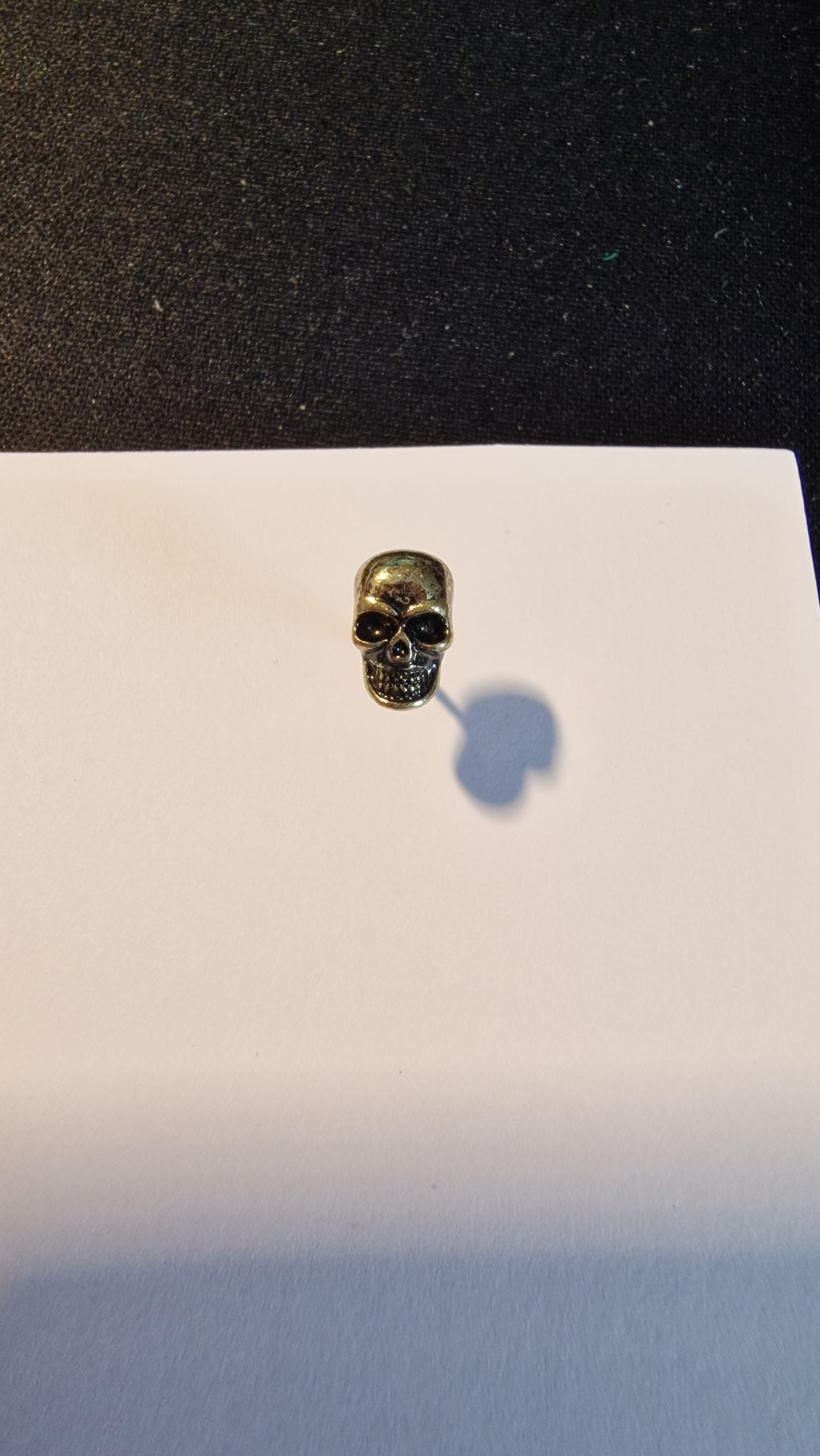 Skeleton Earrings in Coffin Gift Box | Skull Drop Gothic Halloween Jewellery Gift