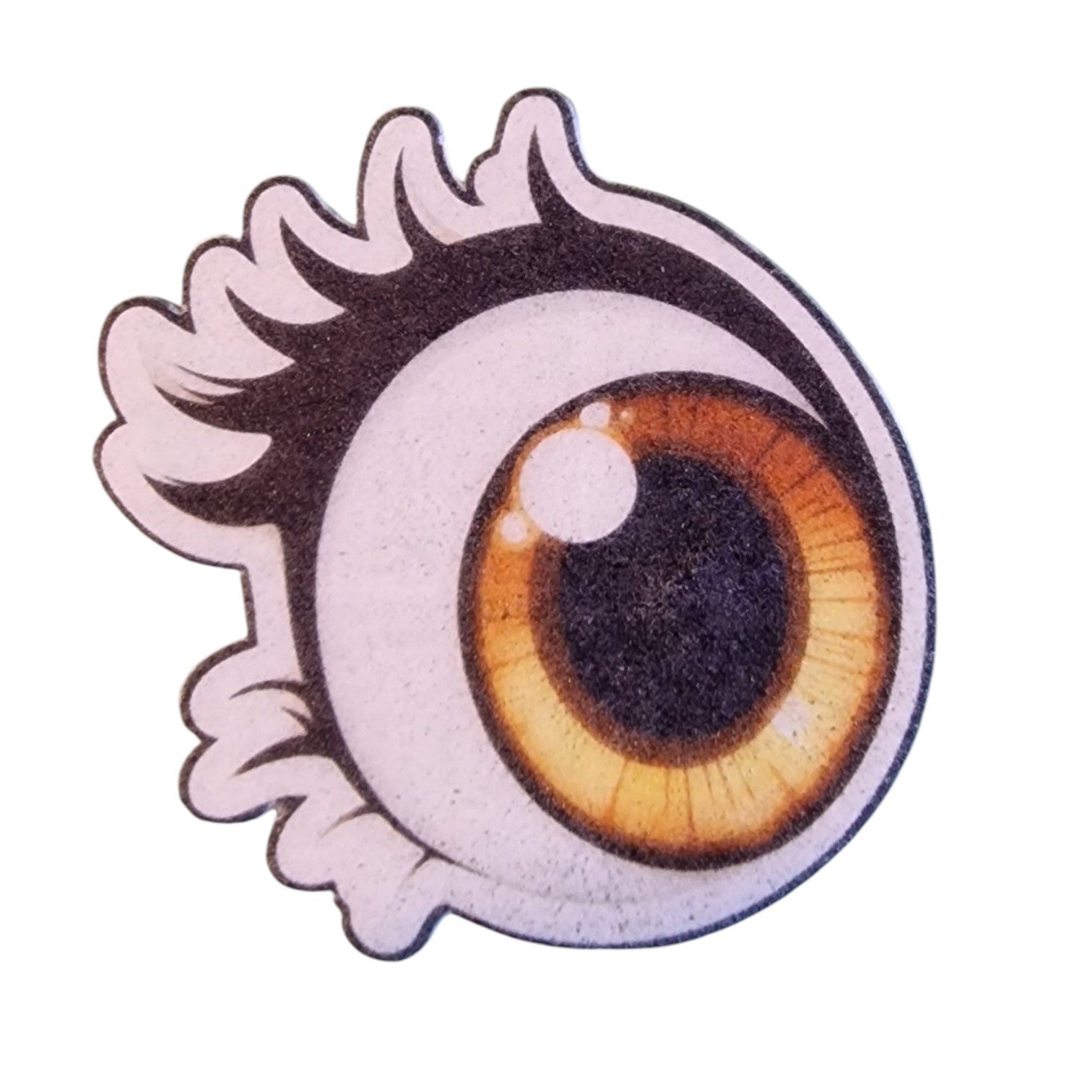 Edible Candy Floss Eyes | Pre-Cut Wafer Cake Toppers