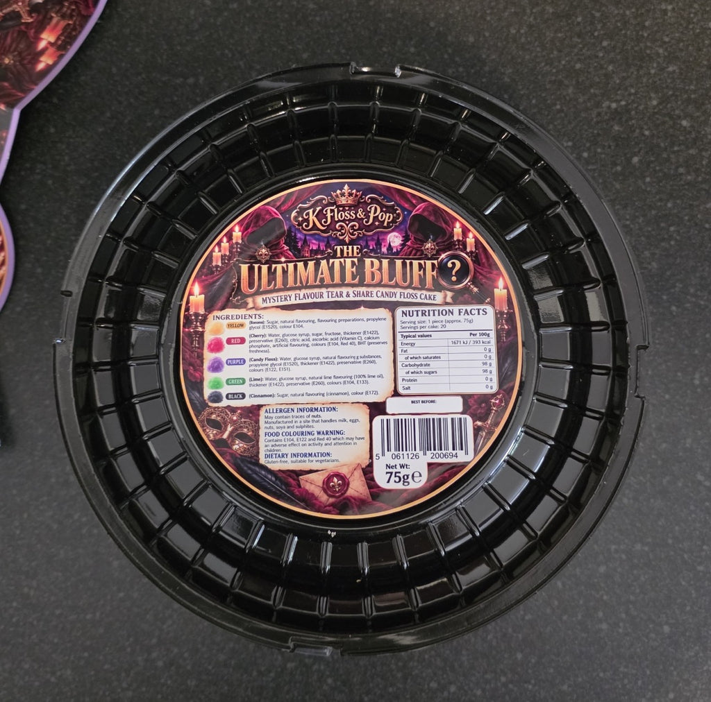 The Ultimate Bluff | Mystery Candy Floss Tear & Share Cake & Party Game TRUST NO ONE... NOT EVEN YOUR TASTE BUDS!