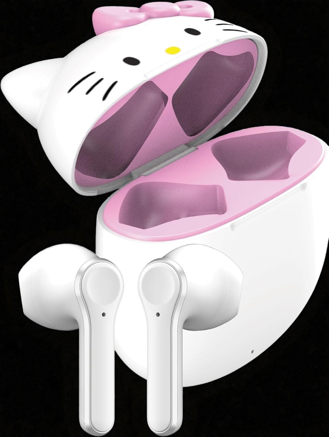 Hello Kitty Bluetooth Wireless Earbuds with Charging Case
