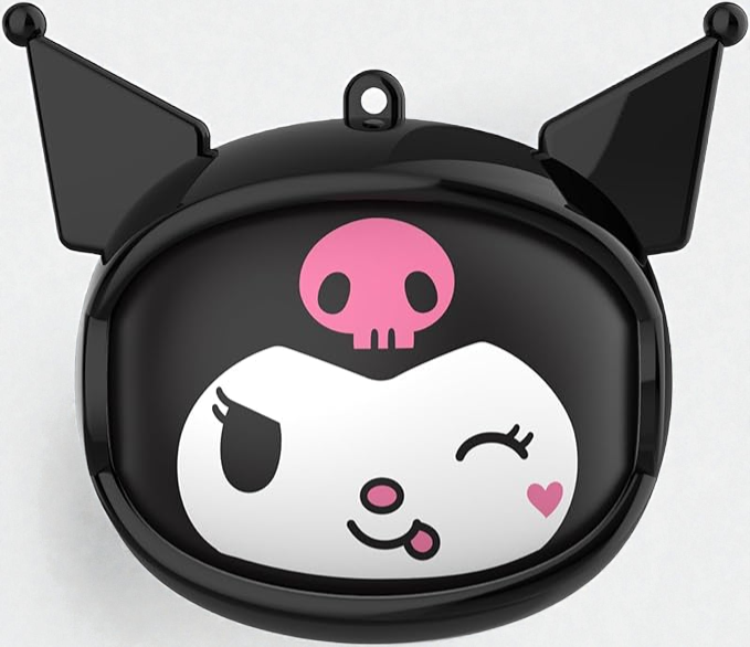 Kuromi Wireless Earbuds with Rotating Charging Case