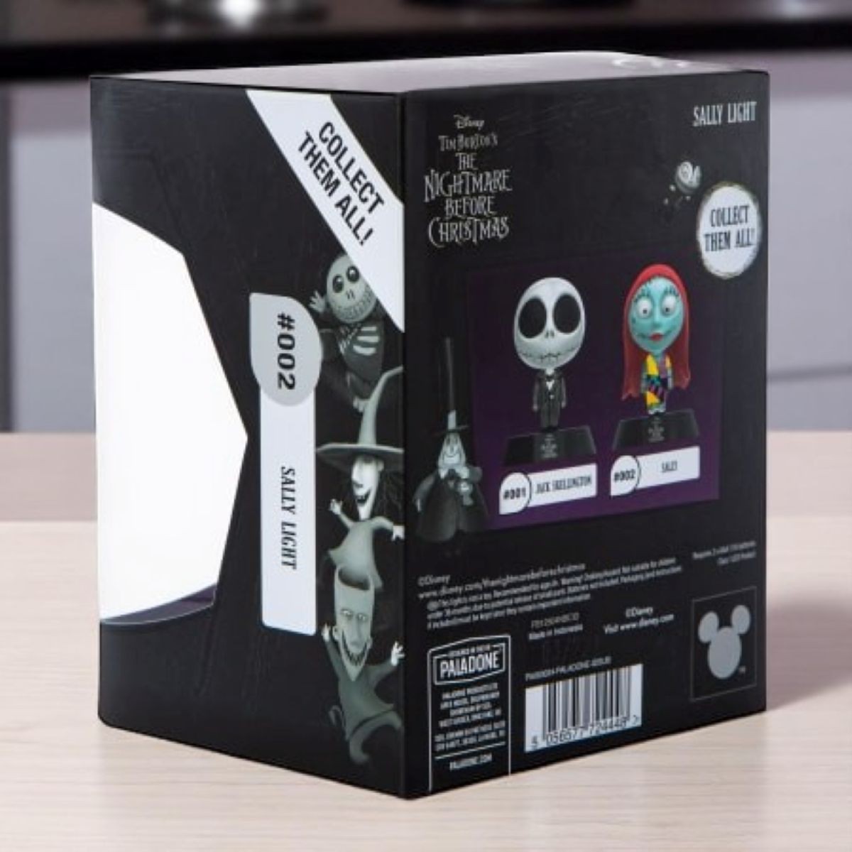 Official Sally Icon Light from Nightmare Before Christmas by Paladone, 10cm tall, multicoloured, in original box.