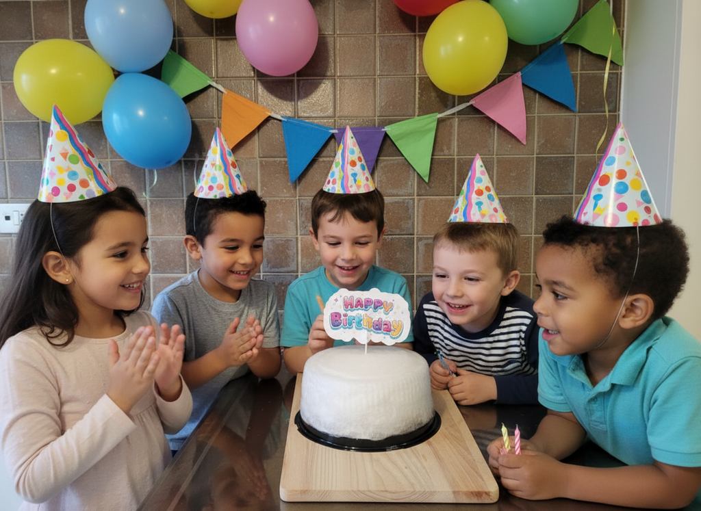 White Candy Floss Cake (8 Inch, 75g) – Dye Free & Free From 14 Allergens
