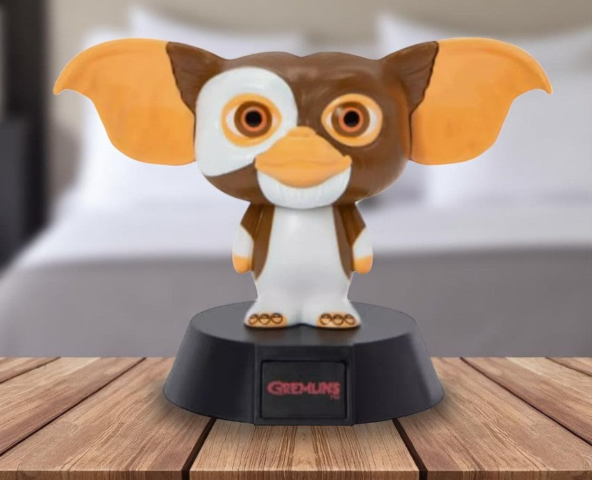 Paladone Icons Gremlins Gizmo Icon Light Figurine #002, 4-inch collectible light-up figure, boxed with large orange ears.