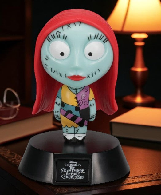 Official Sally Icon Light from Nightmare Before Christmas by Paladone, 10cm tall, multicoloured, in original box.