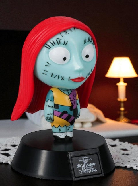 Official Sally Icon Light from Nightmare Before Christmas by Paladone, 10cm tall, multicoloured, in original box.