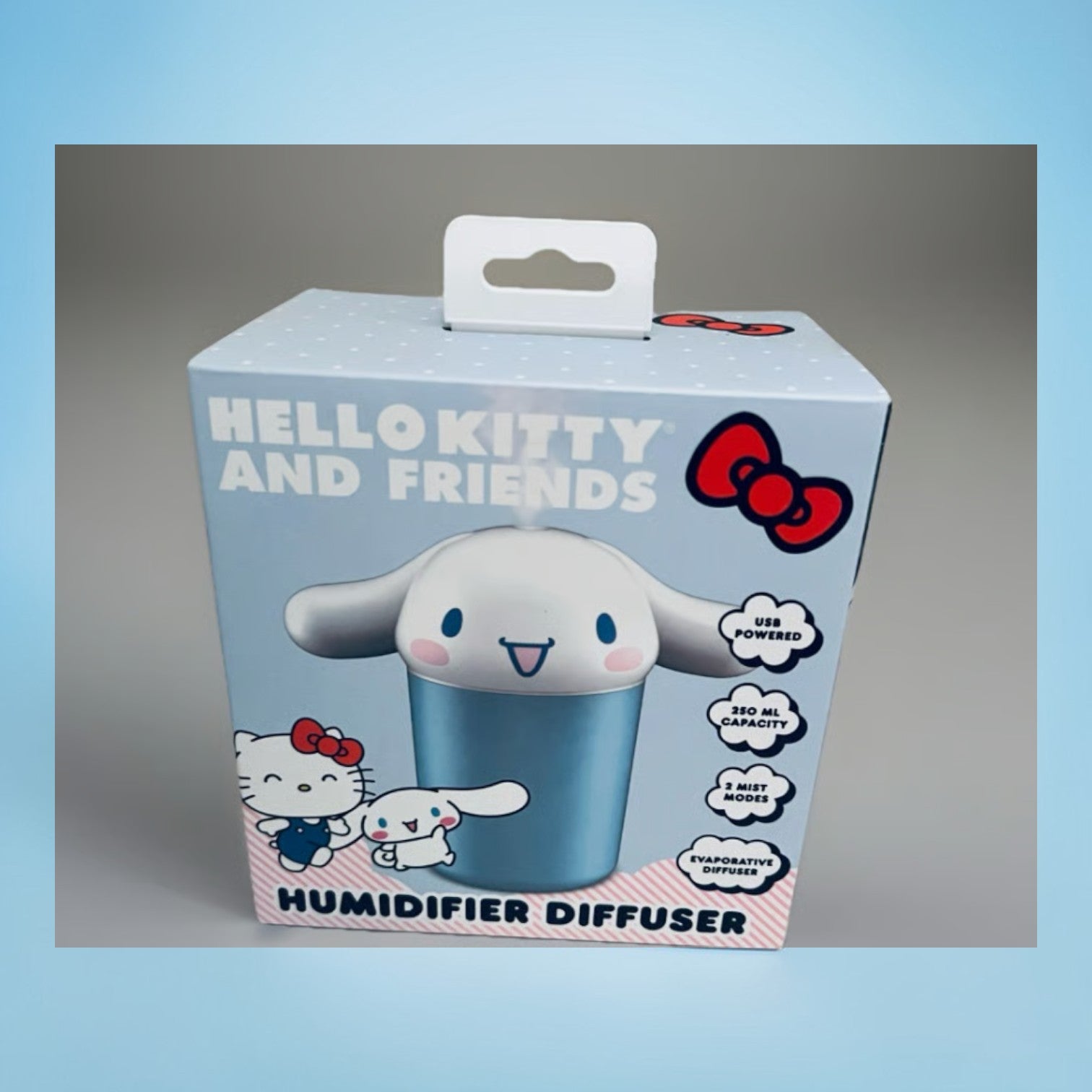 Sanrio Hello Kitty And Friends® Cinnamoroll Humidifier Diffuser – USB Powered, 250ml, Super Cute!
