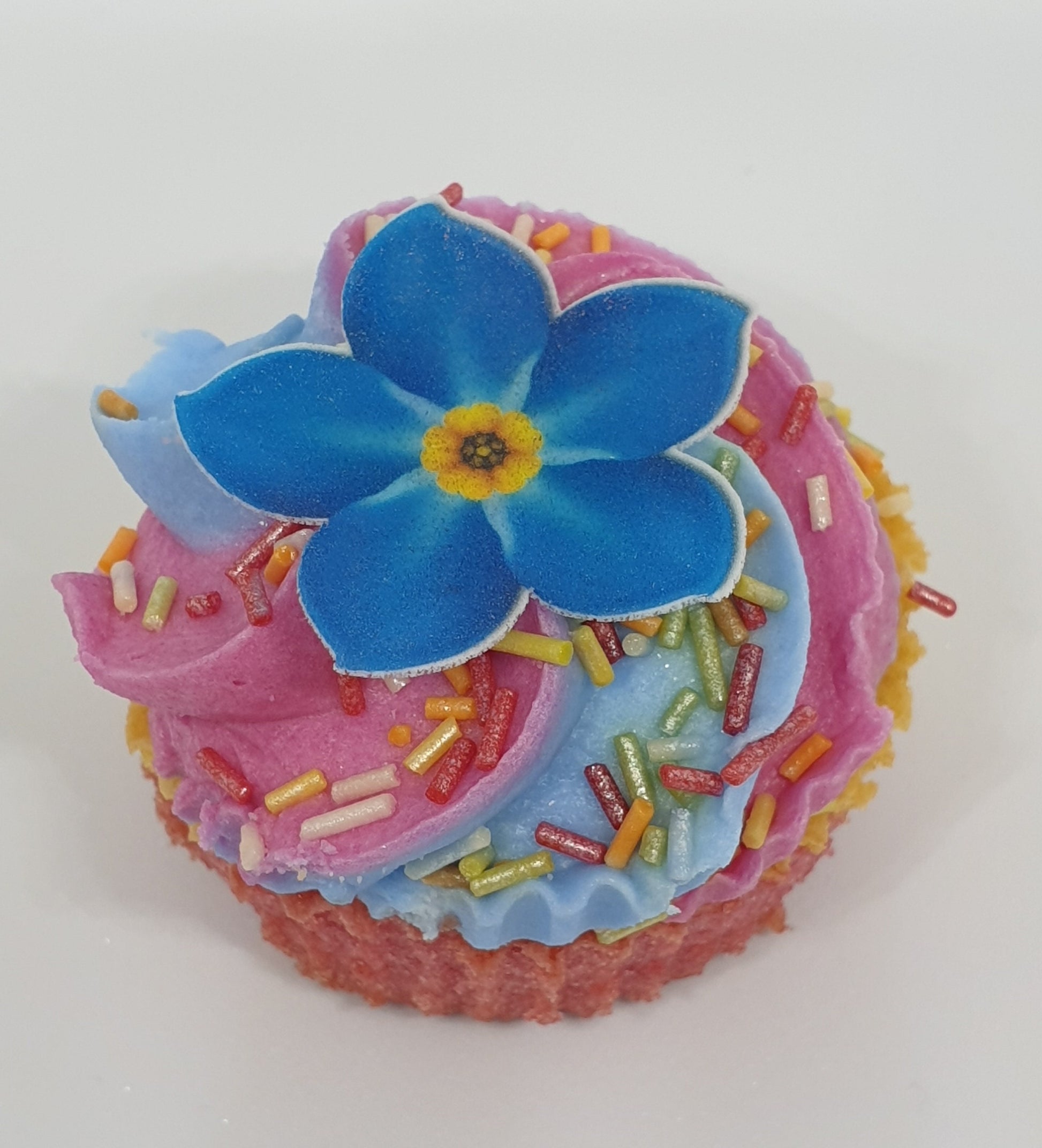 Forget me nots, Blue flower. Dementia coffee morning. cake sale PRE CUT Edible X24 cake cupcake decoration