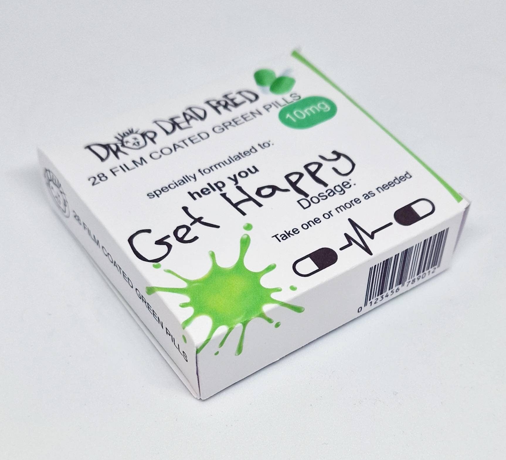Funny prank pill box labelled “Anti Aging Tablets” and “Anti Moaning Pills” – novelty retirement or milestone birthday gift