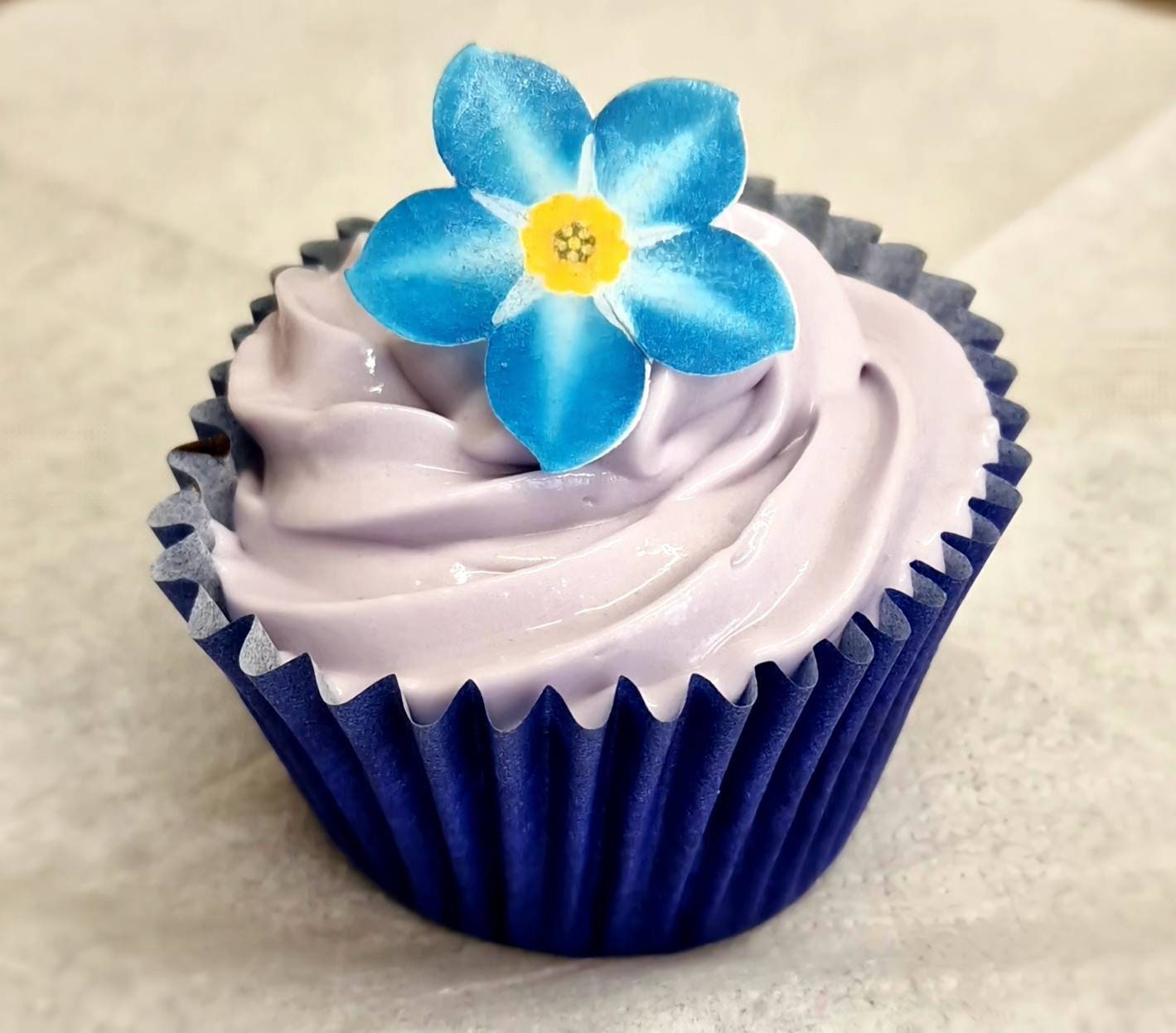Forget me nots, Blue flower. Dementia coffee morning. cake sale PRE CUT Edible X24 cake cupcake decoration