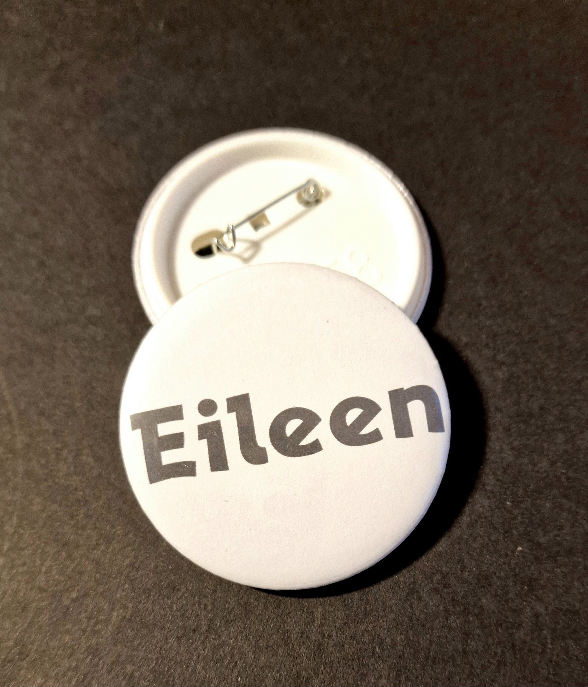 58mm round “Come on Eileen” badge with pin back – retro 1980s Dexys Midnight Runners fancy dress accessory
