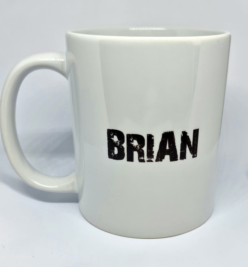 Personalised get well soon mug for broken ribs, surgery, broken leg, foot, or arm – funny recovery gift