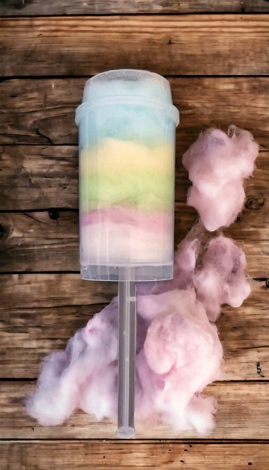 Childrens or Adults Candy Floss push pops X10 Personalised. Fairground party
