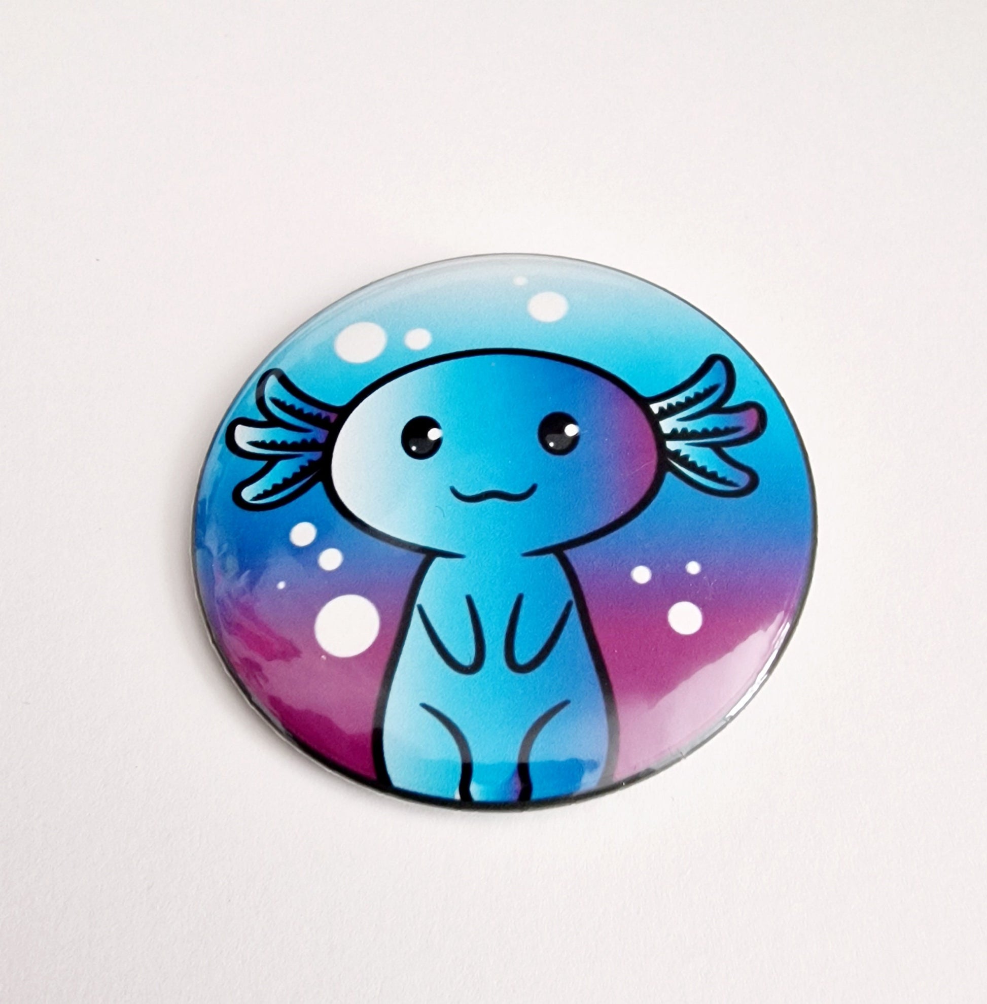 Axolotl Edible Cake Toppers | Personalised Name & Age | 32x Pre-Cut Cupcake Decorations | Wafer Paper | Cute Birthday Party Decor