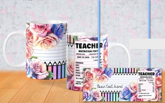 Thank you teacher gifts, Personalised teaching assistant gift. Best teacher LSA assistant. Year 6 leavers