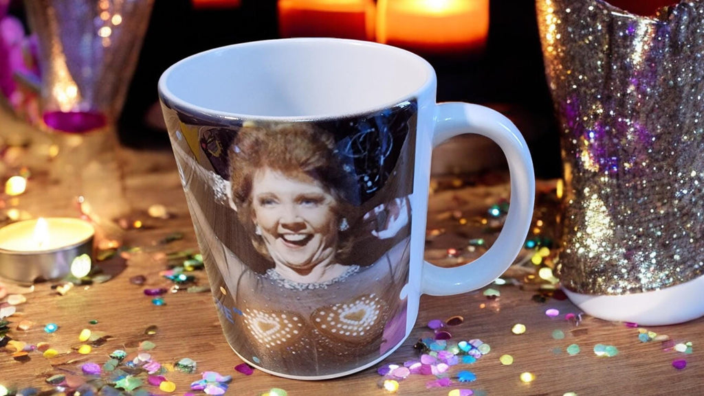 Surprise Surprise mug – high-gloss ceramic, fun gift for birthdays, celebrations, or Secret Santa
