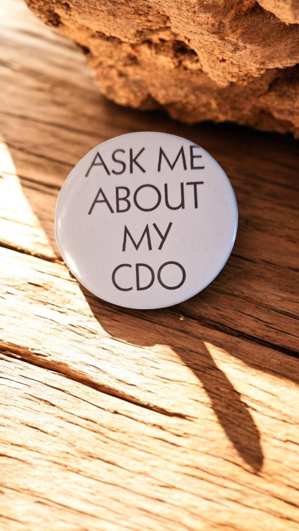 OCD mug | Funny gifts | Secret santa | Fun | Prank mug with free badge