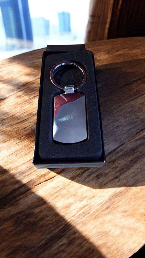 Metal Car Keyring – BMW, Tesla, Smart Car, Corsa Wanker & Tosser Gift, Stainless Steel, Gift Boxed