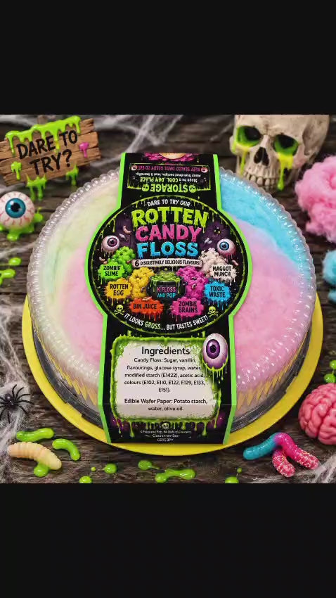 Halloween Rotten Candy Floss Cake – 6 Disgustingly Delicious Varieties