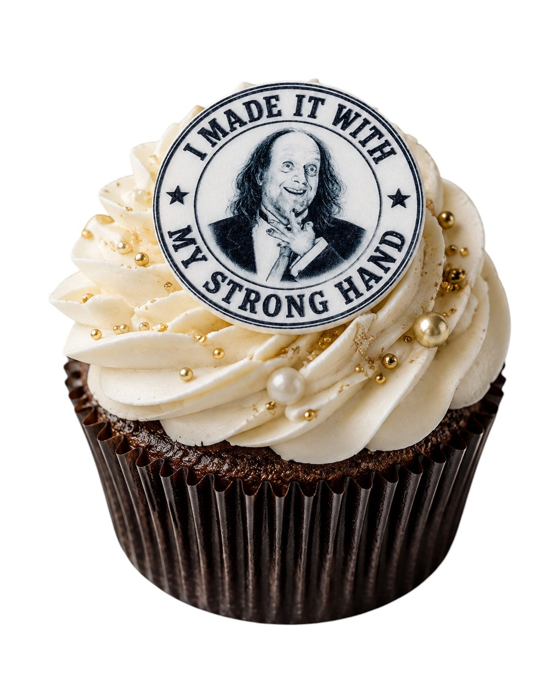 Halloween Scary Movie 2 Strong Hand Edible Cupcake Toppers – 15 Pre-Cut 4.5cm