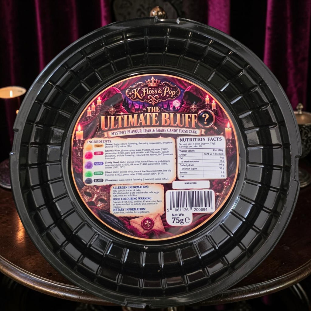 The Ultimate Bluff | Mystery Candy Floss Tear & Share Cake & Party Game TRUST NO ONE... NOT EVEN YOUR TASTE BUDS!