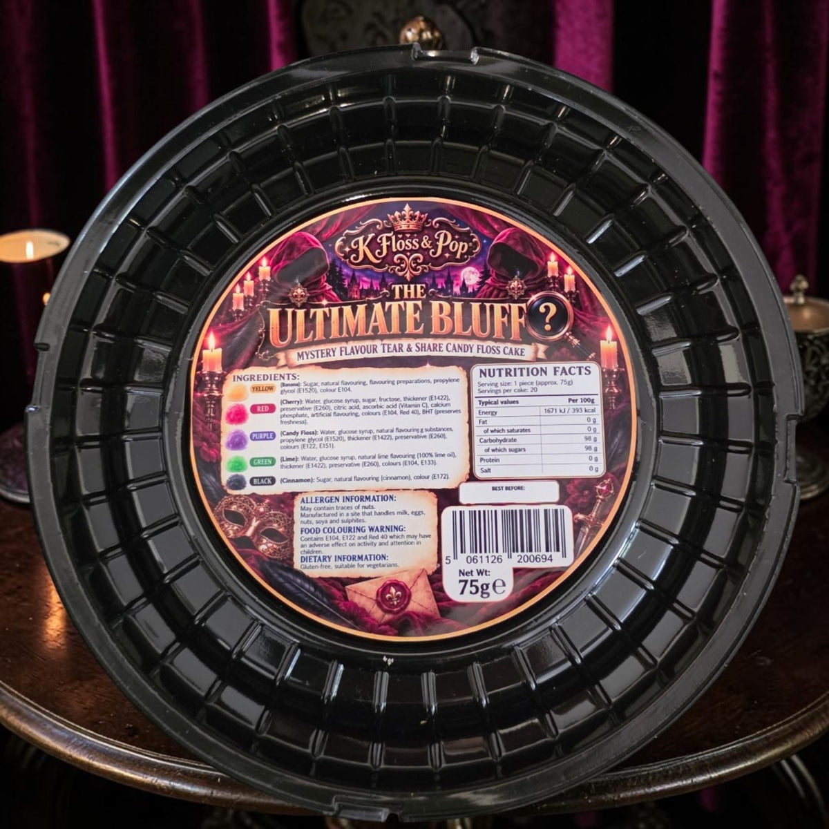 The Ultimate Bluff | Mystery Candy Floss Tear & Share Cake & Party Game TRUST NO ONE... NOT EVEN YOUR TASTE BUDS!