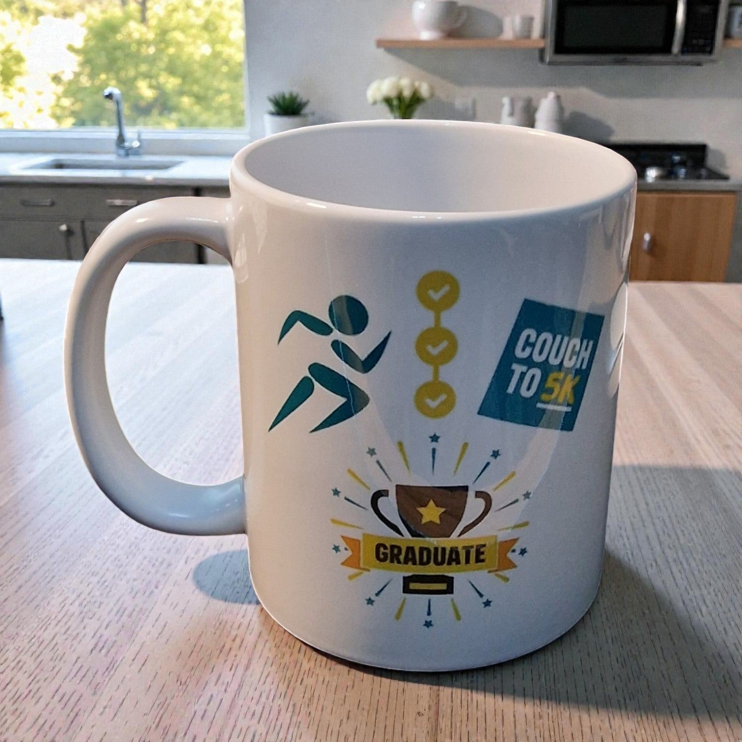 Couch to 5K Graduate Mug – Motivational Gift for Runners