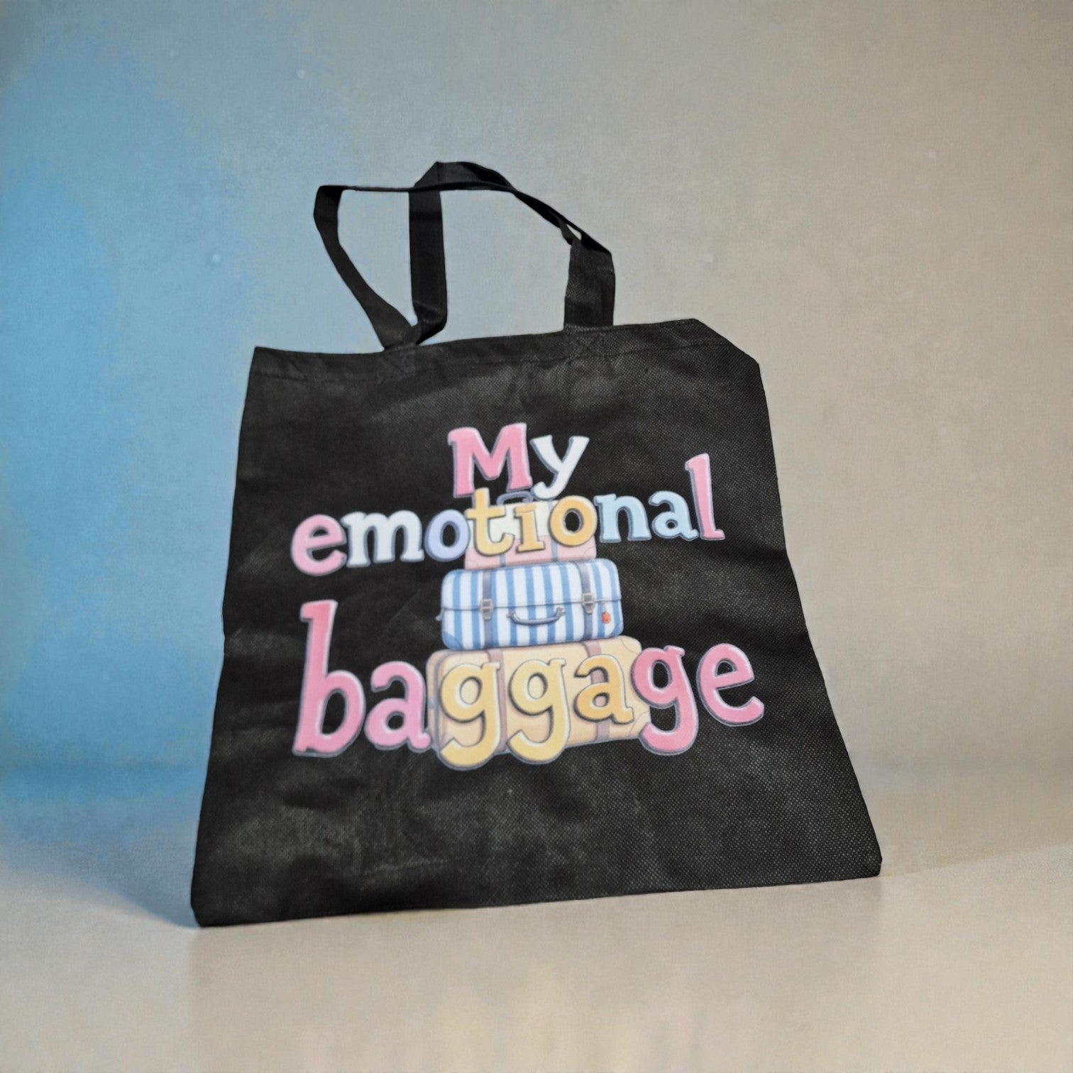 My Emotional Baggage” tote bag