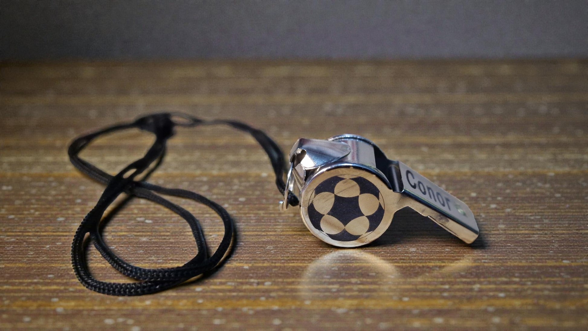 Korfball Personalised Whistle – Engraved Metal, Handmade in the UK