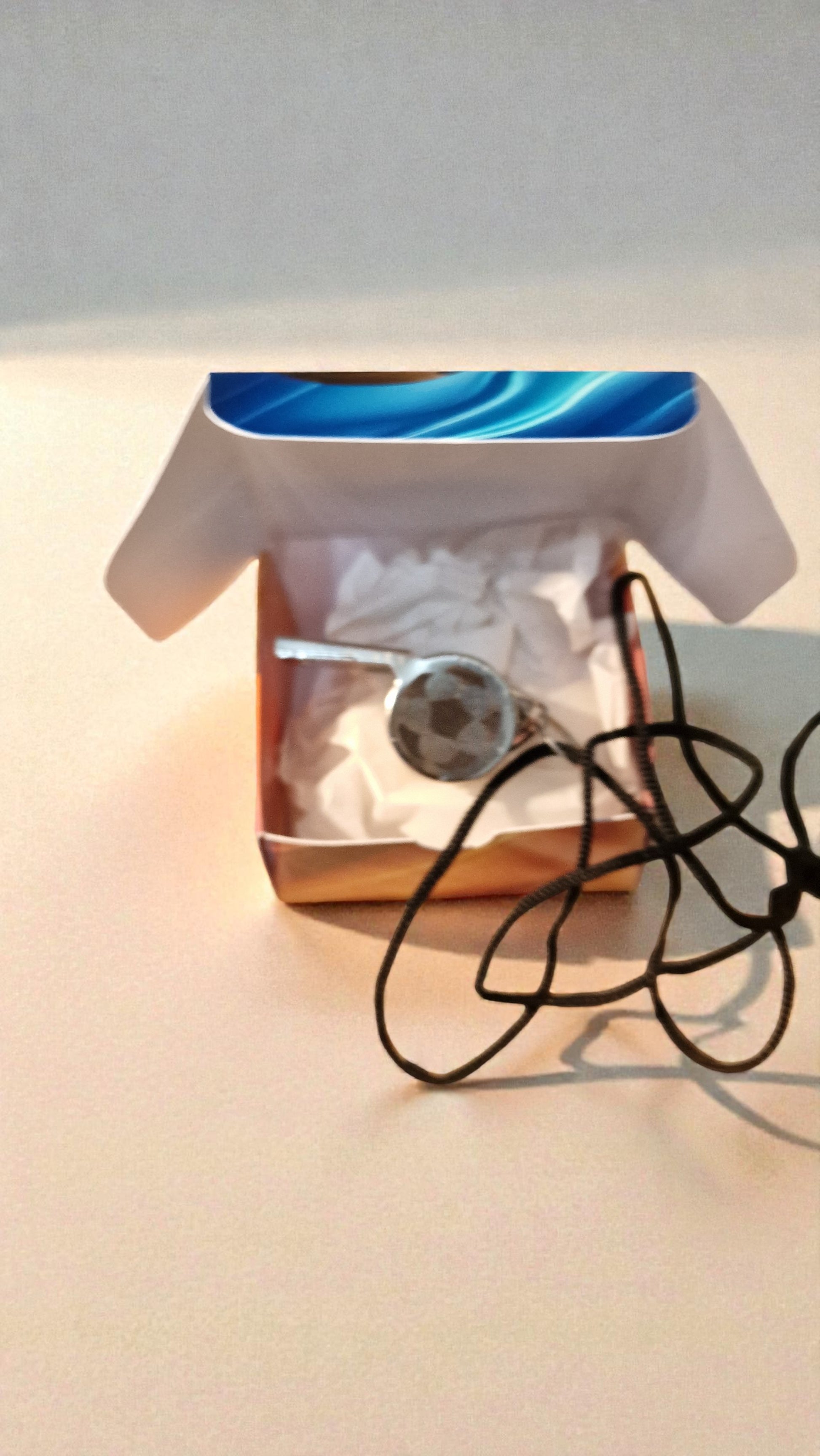 Korfball Personalised Whistle – Engraved Metal, Handmade in the UK